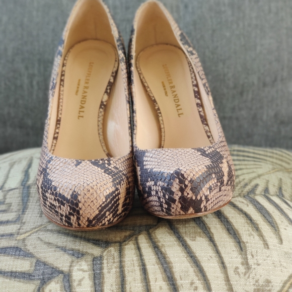 Loeffler Randall Chunky Heels Size 7.5 - Picture 7 of 9